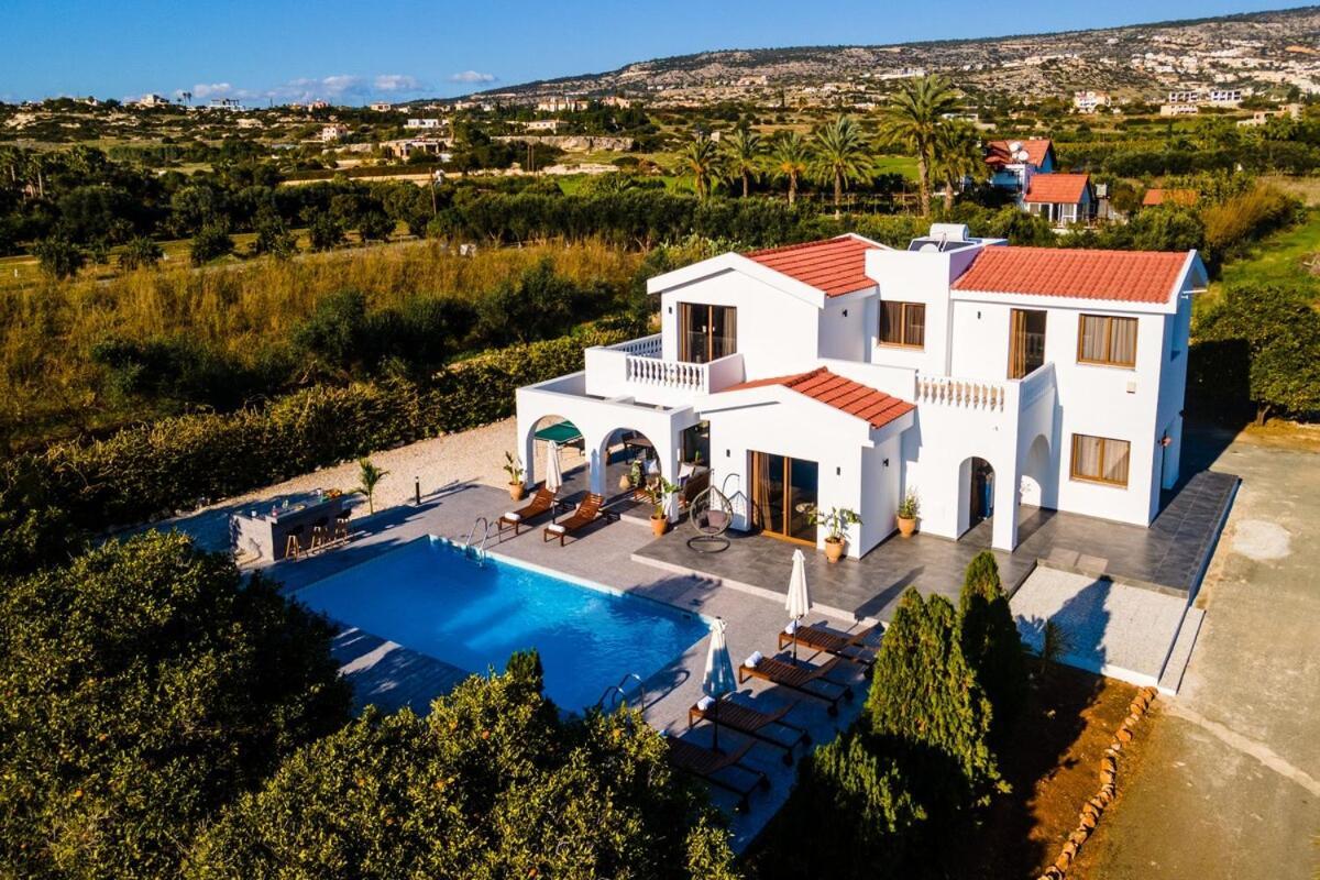 Cocoon Luxury Villa In Coral Bay-3 Min To Beach Peyia Exterior foto