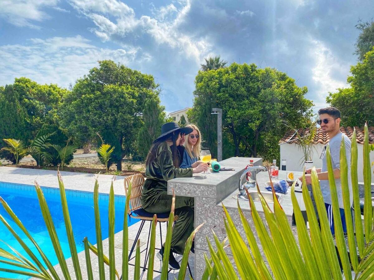 Cocoon Luxury Villa In Coral Bay-3 Min To Beach Peyia Exterior foto